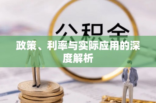 江干政策、利率与实际应用的深度解析