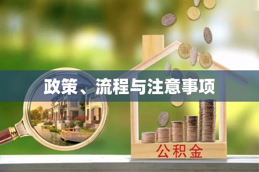 江干政策、流程与注意事项